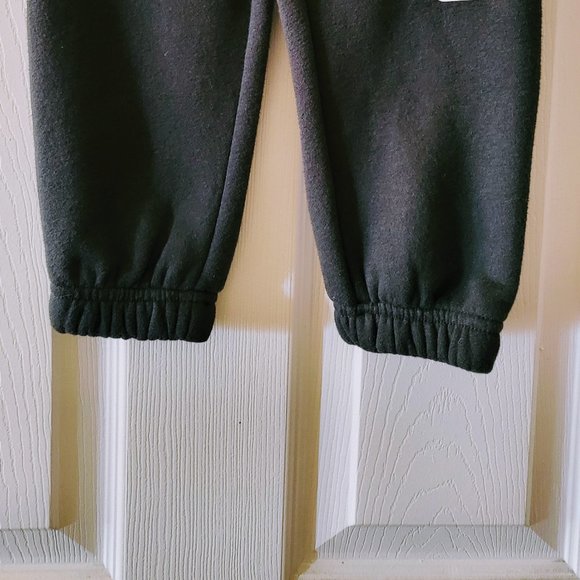 BNWT Dark Gray FLEECE PANTS w/POCKETS Sz 2T (drawstring & lightweight!) - Picture 5 of 8